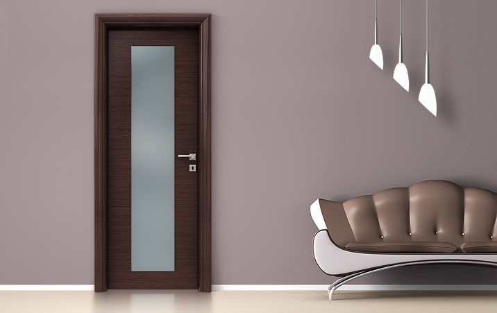 εσωτερικές πόρτες Laminate Glass Line